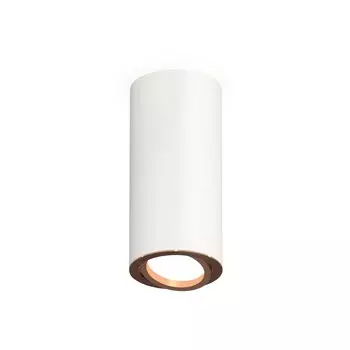 Светильник накладной Ambrella light, XS7442005, MR16 GU5.3, GU10 LED 10 Вт, цвет белый песок, золото розовое