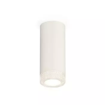 Светильник накладной Ambrella light, XS7442010, MR16 GU5.3, GU10 LED 10 Вт, цвет белый песок, прозрачный