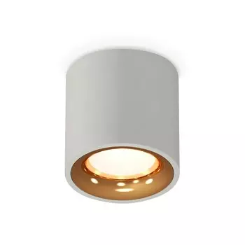 Светильник накладной Ambrella light, XS7533024, MR16 GU5.3 LED 10 Вт, цвет серый песок, золото жёлтое