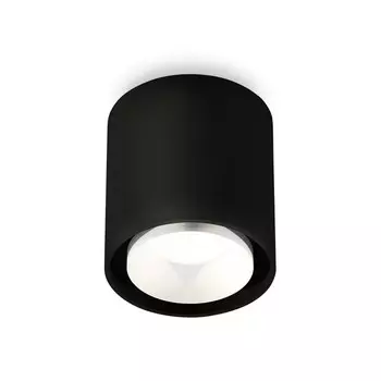Светильник накладной Ambrella light, XS7723001, MR16 GU5.3 LED 10 Вт, цвет чёрный песок, белый песок