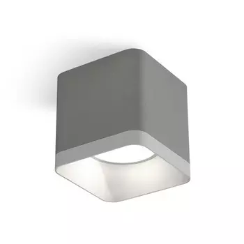 Светильник накладной Ambrella light, XS7807001, MR16 GU5.3, GU10 LED 10 Вт, цвет серый песок, белый песок