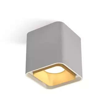 Светильник накладной Ambrella light, XS7840004, MR16 GU5.3, GU10 LED 10 Вт, цвет белый песок, золото песок