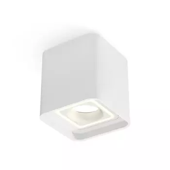 Светильник накладной Ambrella light, XS7840020, MR16 GU5.3, GU10 LED 10 Вт, цвет белый песок