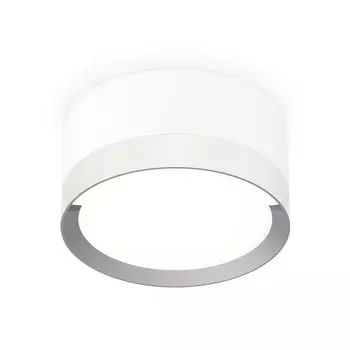 Светильник накладной Ambrella light, XS8101003, GX53 LED 12 Вт, цвет белый песок, серебро