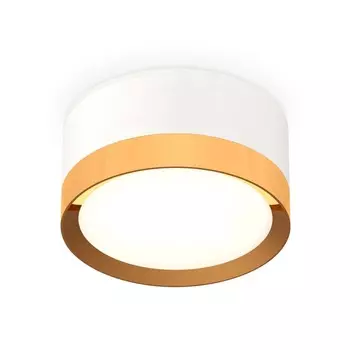 Светильник накладной Ambrella light, XS8101005, GX53 LED 12 Вт, цвет белый песок, золото жёлтое