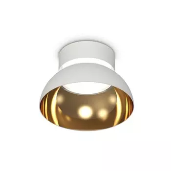Светильник накладной Ambrella light, XS8101036, GX53 LED 12 Вт, цвет белый песок, золото жёлтое, прозрачный