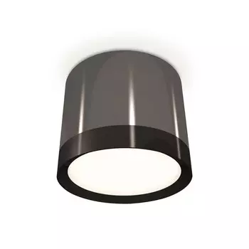 Светильник накладной Ambrella light, XS8115001, GX53 LED 12 Вт, цвет чёрный хром, чёрный