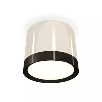 Светильник накладной Ambrella light, XS8120001, GX53 LED 12 Вт, цвет серебро, чёрный