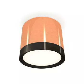 Светильник накладной Ambrella light, XS8122001, GX53 LED 12 Вт, цвет золото розовое, чёрный