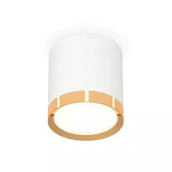 Светильник накладной Ambrella light, XS8141004, GX53 LED 12 Вт, цвет белый песок, золото жёлтое