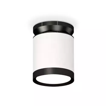 Светильник накладной Ambrella light, XS8141020, GX53 LED 12 Вт, цвет белый песок, чёрный