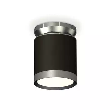 Светильник накладной Ambrella light, XS8142040, GX53 LED 12 Вт, цвет чёрный песок, графит