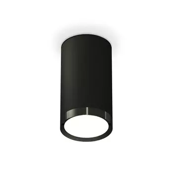 Светильник накладной Ambrella light, XS8162001, GX53 LED 12 Вт, цвет чёрный песок, чёрный