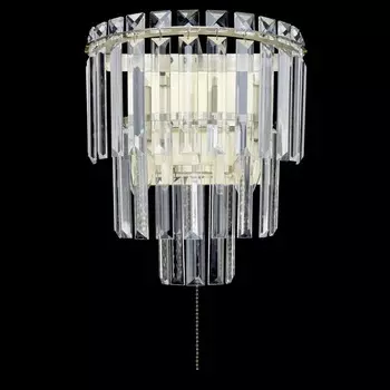 Светильник накладной Citilux «Фонда» CL303323, 25х28 см, 2х60Вт, E14, цвет коричневый