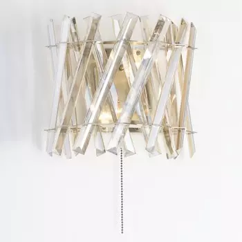 Светильник накладной Citilux «Ингвар» CL334423, 28х25 см, 2х60Вт, E14, цвет коричневый