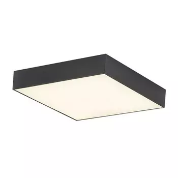 Светильник накладной Citilux «Тао» CL712X242N, 20х20х3,6 см, 1х24Вт, LED, цвет черный
