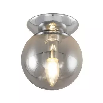 Светильник накладной Citilux «Томми» CL102510, 15х15 см, 1х40Вт, E14, цвет серый