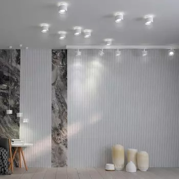 Светильник накладной LED IP20 12Вт вниз + 3Вт вверх