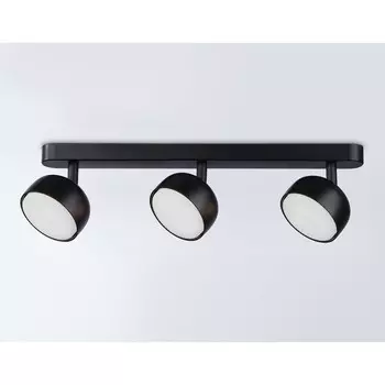 Светильник накладной поворотный со сменной лампой Ambrella light, Techno, TN71018, GX53, цвет чёрный
