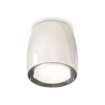 Светильник накладной с акрилом Ambrella light, XS1143020, MR16 GU5.3 LED 10 Вт, цвет серебро, белы матовый
