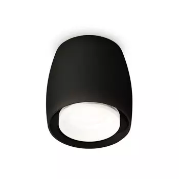 Светильник накладной с акрилом Ambrella light, XS1142041, MR16 GU5.3 LED 10 Вт, цвет чёрный песок, белый матовый