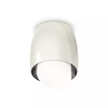 Светильник накладной с акрилом Ambrella light, XS1143021, MR16 GU5.3 LED 10 Вт, цвет серебро, белы матовый