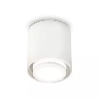 Светильник накладной с акрилом Ambrella light, XS7722016, MR16 GU5.3 LED 10 Вт, цвет белый песок, белый матовый