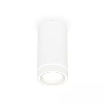 Светильник накладной с акрилом Ambrella light, XS8161004, GX53 LED 12 Вт, цвет белый песок, белый матовый