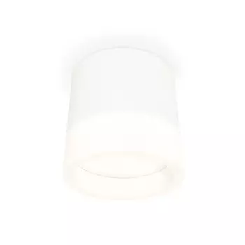 Светильник накладной с акрилом Ambrella light, XS8110001, GX53 LED 12 Вт, цвет белый песок, белый матовый
