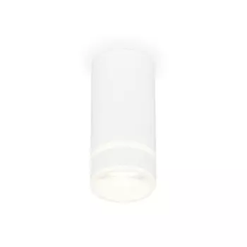 Светильник накладной с акрилом Ambrella light, XS8161005, GX53 LED 12 Вт, цвет белый песок, белый матовый