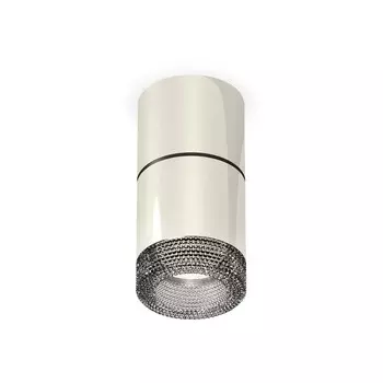 Светильник накладной с композитным хрусталём Ambrella light, XS7405042, MR16 GU5.3 LED 10 Вт, цвет серебро, тонированный
