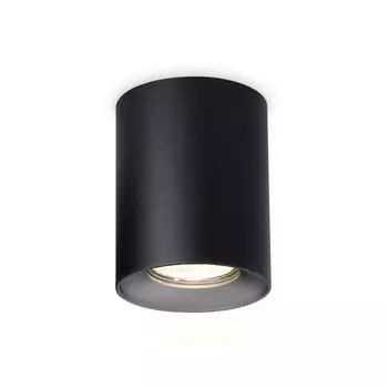 Светильник накладной со сменной лампой Ambrella light, Techno, TN213137, GU10, цвет чёрный
