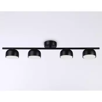 Светильник накладной со сменной лампой Ambrella light, Techno, TN71029, GX53, цвет чёрный