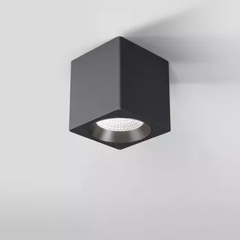 Светильник накладной светодиодный Elektrostandard, Matrix, 80х80х85 мм, 9Вт, LED, 790Лм, 4000К, цвет чёрный