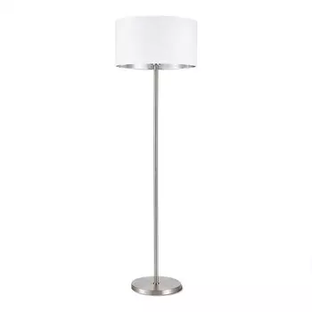 Светильник напольный Evoluce. SLE300555-01. Brescia. 1х40 Вт, E27, 40х40х153 см, цвет никель