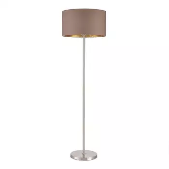 Светильник напольный Evoluce. SLE300575-01. Brescia. 1х40 Вт, E27, 40х40х153 см, цвет никель