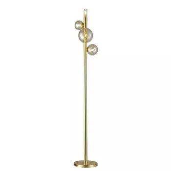 Светильник напольный Indigo, 11026/4F Gold. 4х28Вт, G9, 250х250х1625 мм, цвет янтарный