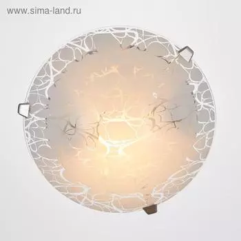 Светильник настенно-потолочная "Кракелюр 2 лампы " E27 60Вт 30 см.