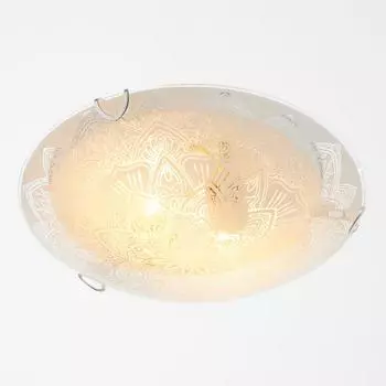 Светильник настенно-потолочный "Индия" 2 лампы E27 40Вт д.300 h.5,5 см.