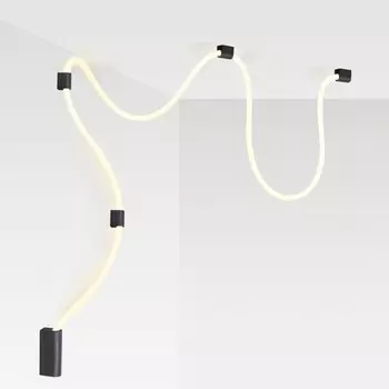 Светильник настенно-потолочный Odeon Light. Corda, 1х30Вт, Led, 3220х41 мм, цвет античная бронза