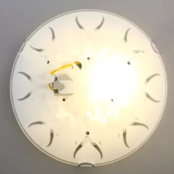 Светильник настенно-потолочный "Пламя" 1x60Вт E27 д.25см.