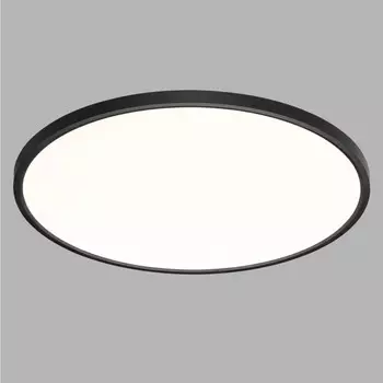 Светильник настенно-потолочный Sonex. Alfa black, 48Вт, Led, 25х600х600 мм, цвет белый, чёрный