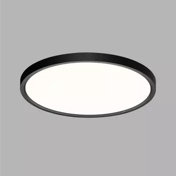 Светильник настенно-потолочный Sonex. Alfa black, 32Вт, Led, 25х400х400 мм, цвет белый, чёрный