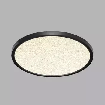 Светильник настенно-потолочный Sonex. Omega black, 32Вт, Led, 25х400х400 мм, цвет белый, чёрный