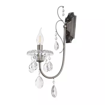 Светильник настенный Бра «Эристум», 132747, 160 Вт Е14, бронза