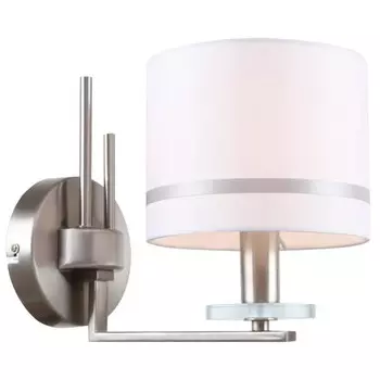 Светильник настенный Chart 1xЕ14 40Вт, размер 26,5x16x20,5 см, цвет никель