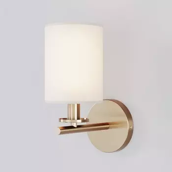 Светильник настенный Eurosvet Caprera 60146/1, E14, 1х40Вт, 200х120х270 мм, цвет латунь