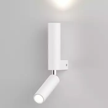 Светильник настенный Eurosvet Pitch 40020/1, LED, 6 Вт, 4200К, 300Лм, 35х35х255 мм, цвет белый