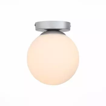 Светильник настенный Evoluce. SL717.501.01. Acini. 1х40 Вт, E27, 18х18х22 см, цвет серебристый