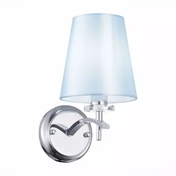 Светильник настенный Evoluce. SLE105611-01. Peramone. 1х40 Вт, E14, 14х29 см, цвет хром